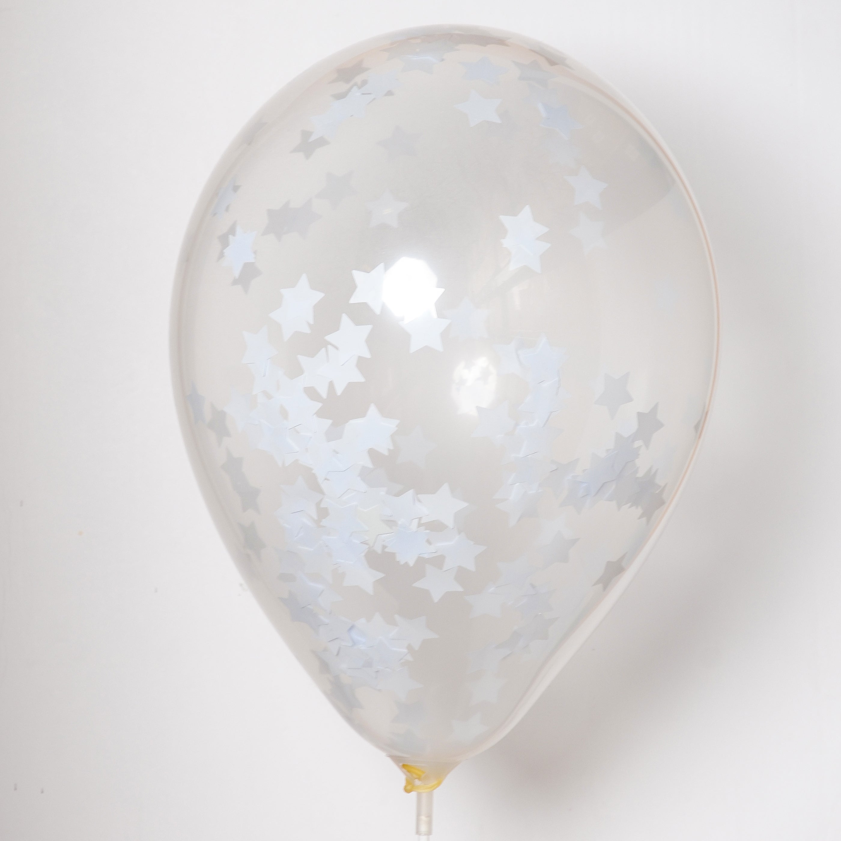 BalloonTHIN Stars 1" in White - Balloon Combo Kits