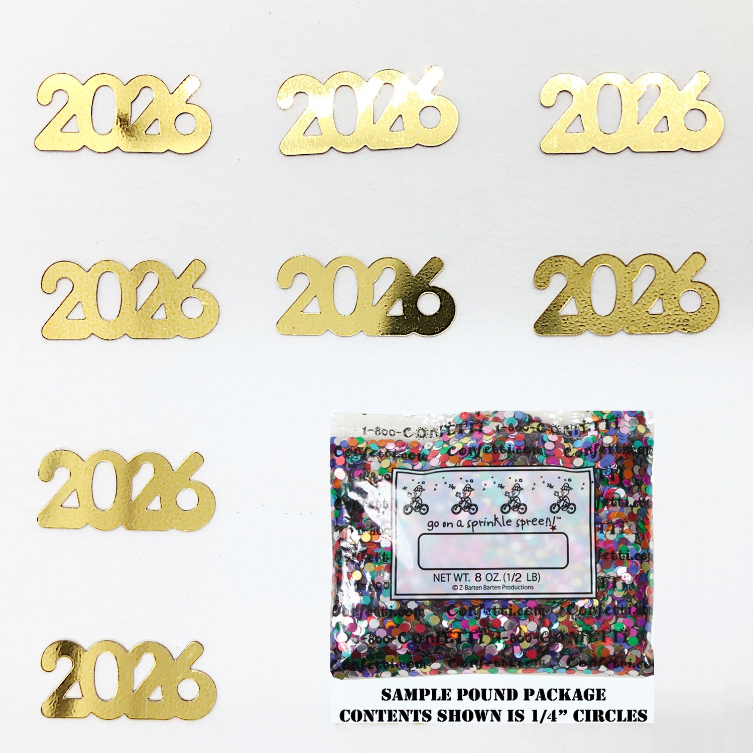 Confetti Year - 2026