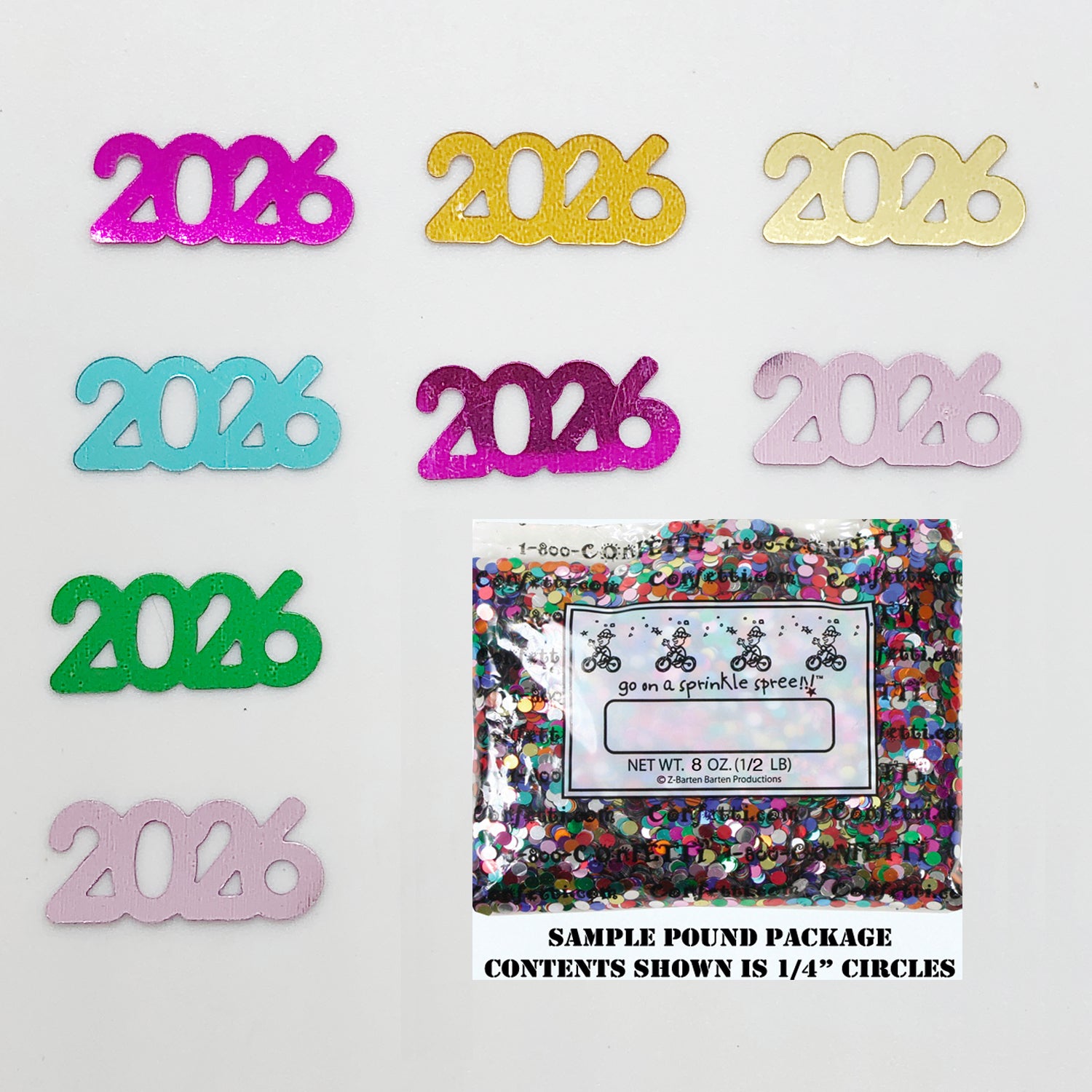 Confetti Year - 2026