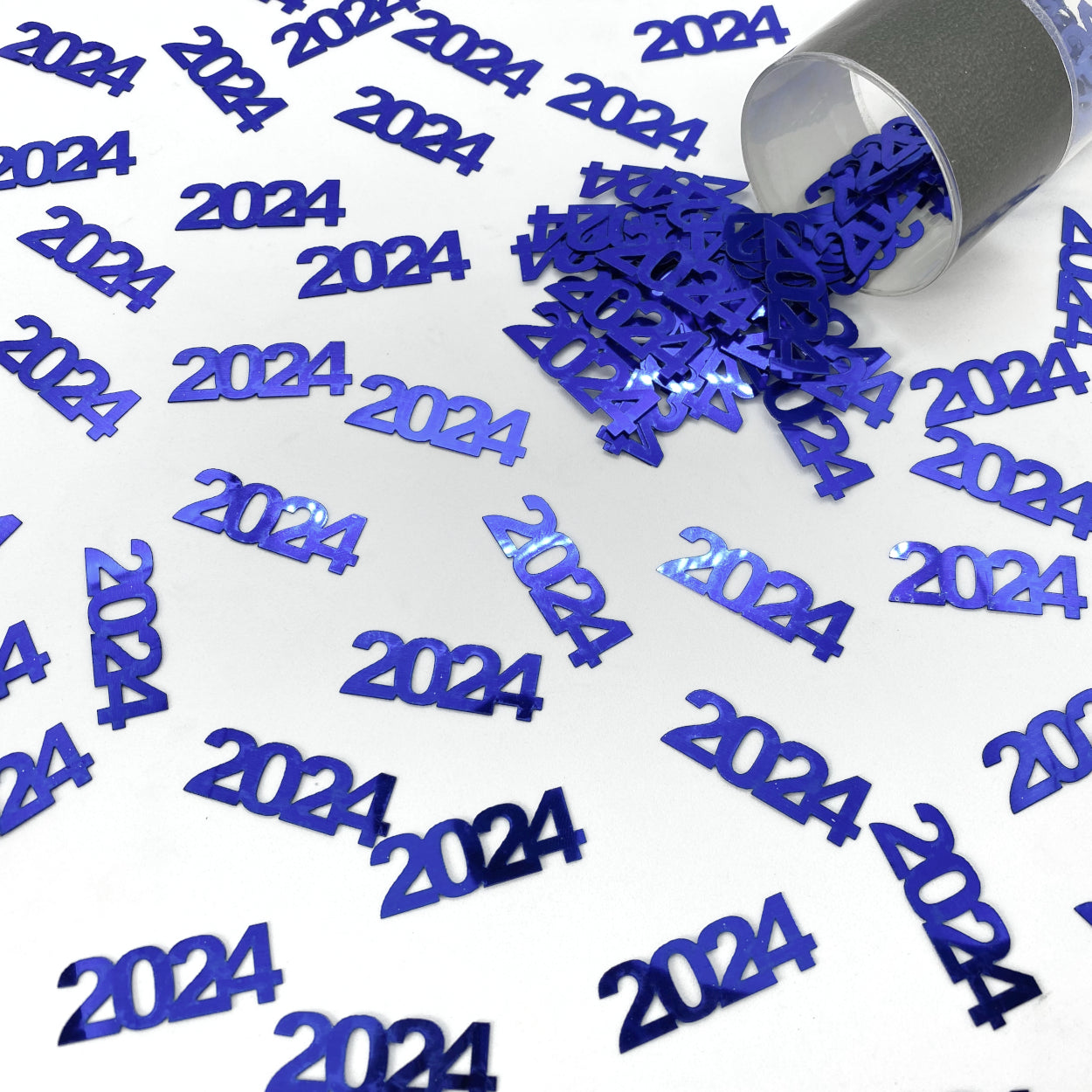 Confetti Year 2024 Blue Royal, Red