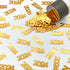 Confetti Year 2024 Orange, Silver