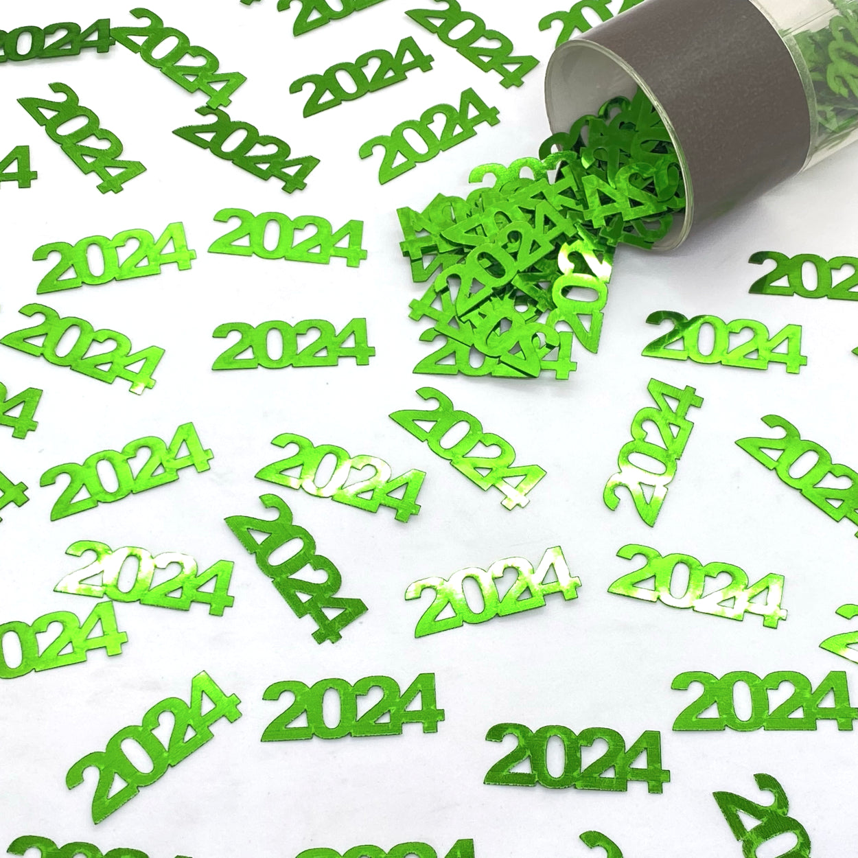 Confetti Year 2024 Green, Purple