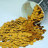 Confetti Circle 1/4" Orange, Red