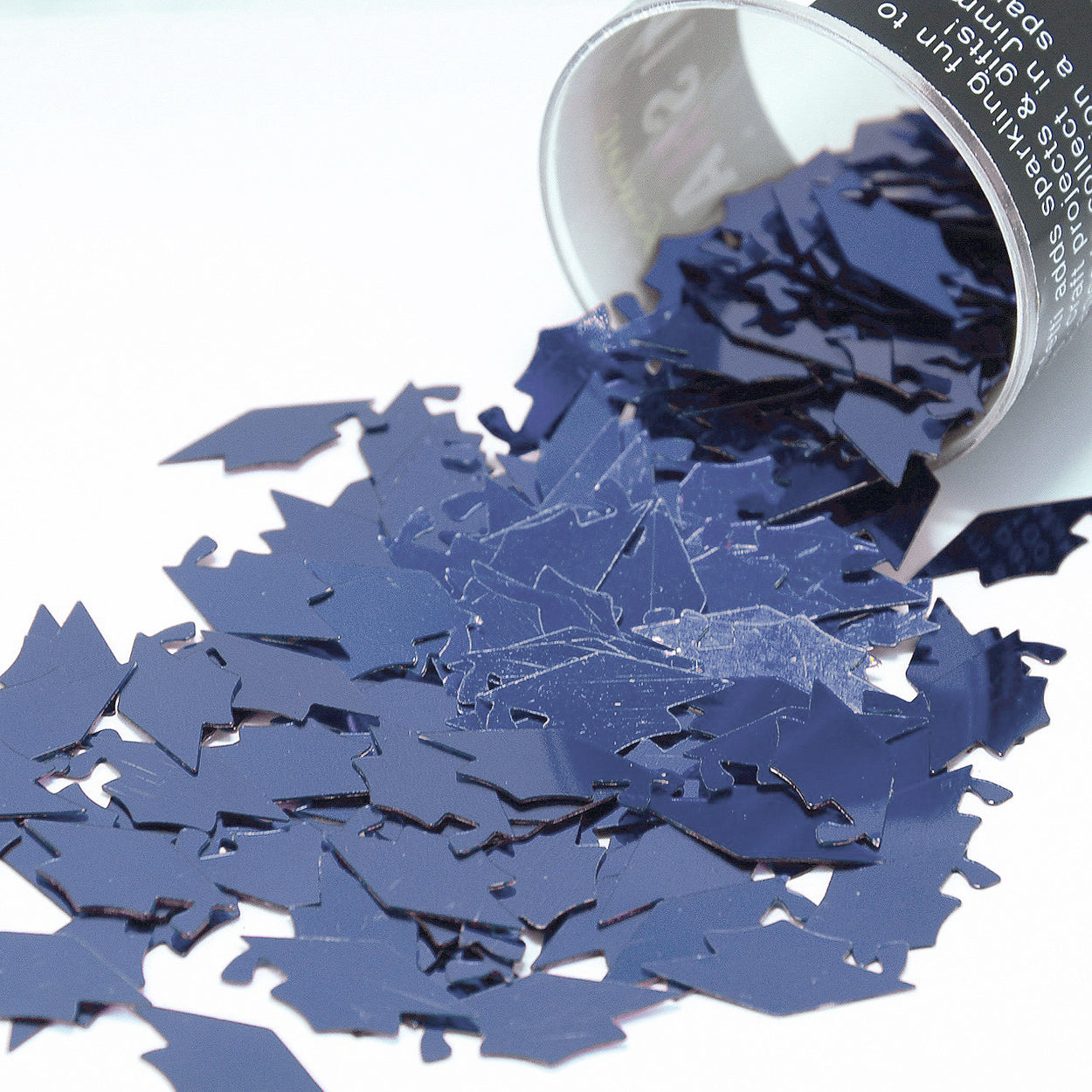 Confetti Grad Cap Blue Navy, Blue Sky