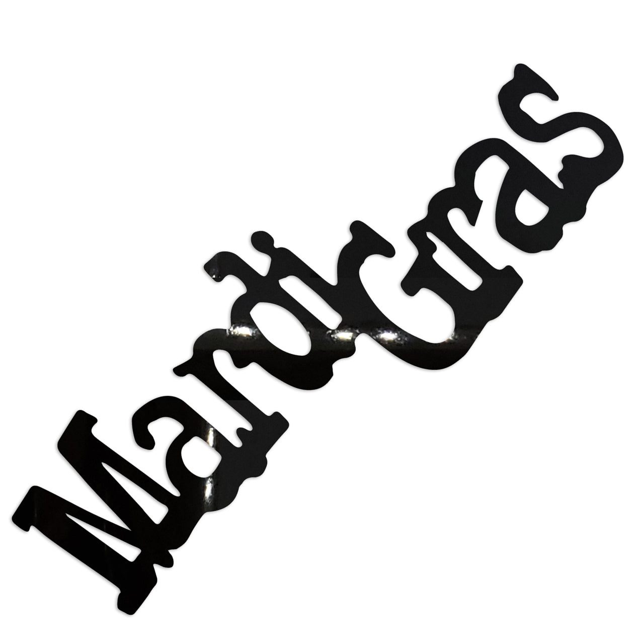 Custom-Bigs 2" & 5" - MARDI GRAS Black