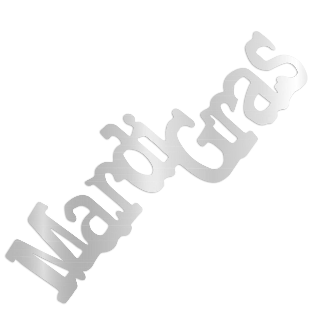 Custom-Bigs 2" & 5" - MARDI GRAS Silver