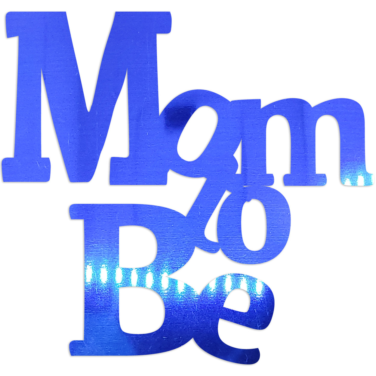 Custom-Bigs 2" & 5" - MOM TO BE Blue Royal