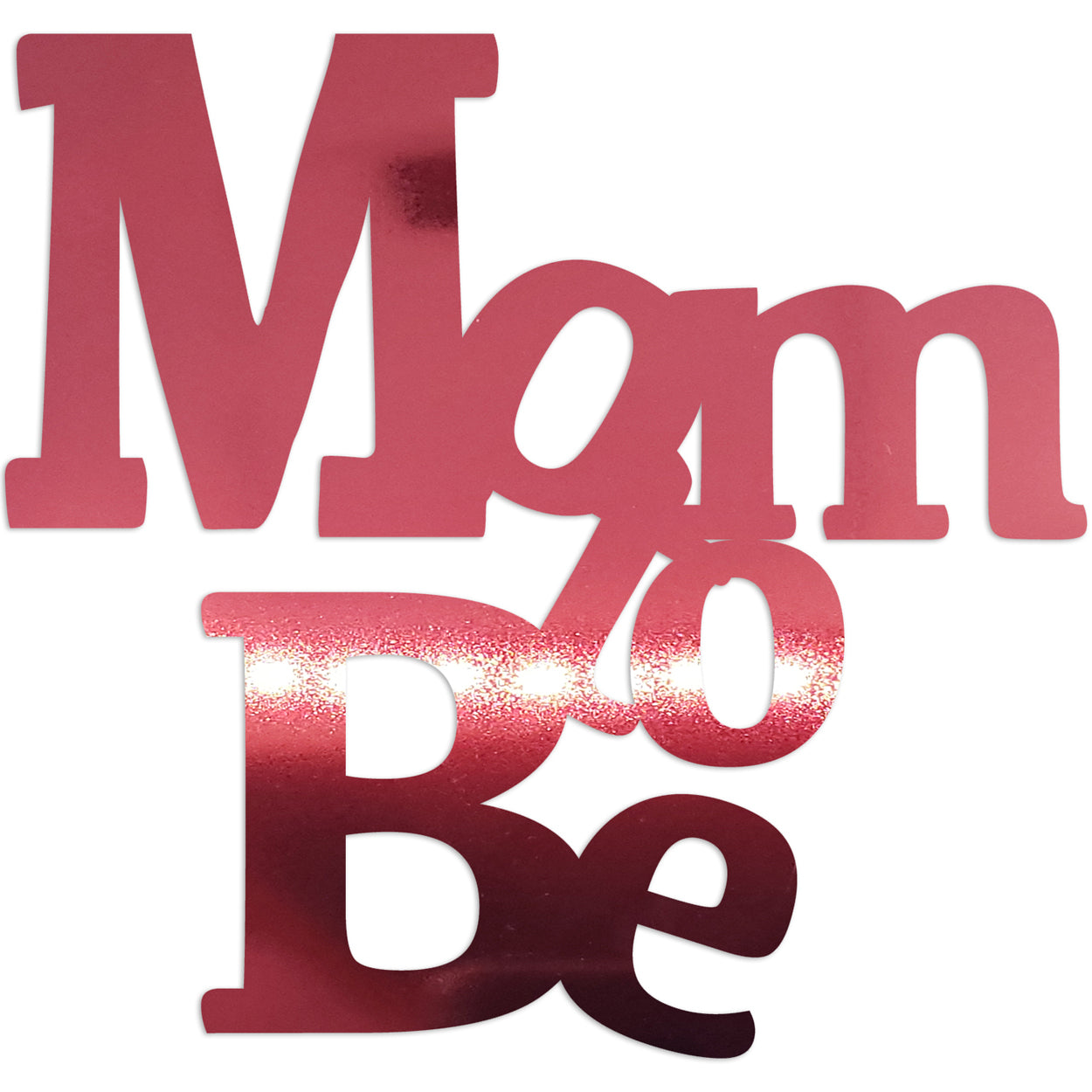 Custom-Bigs 2" & 5" - MOM TO BE Red