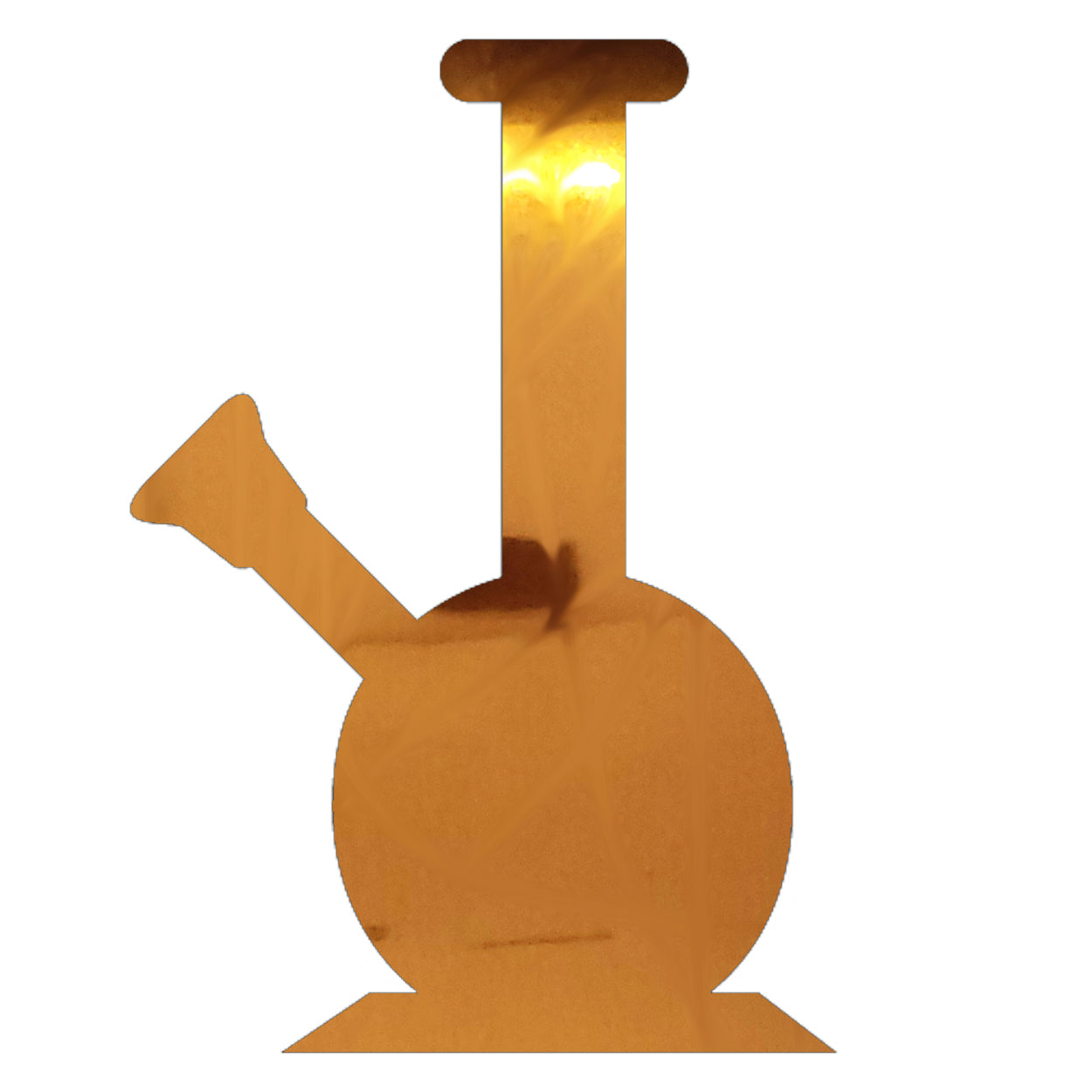 Custom-Bigs 2" & 5" - BONG  Orange