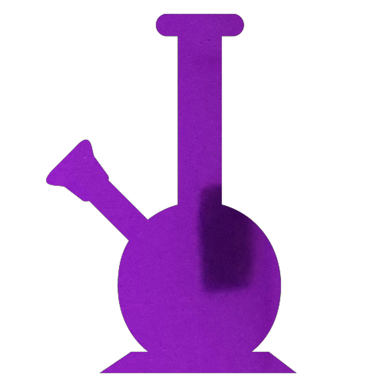 Custom-Bigs 2" & 5" - BONG  Purple