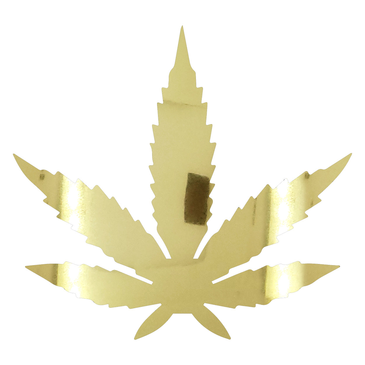 Custom-Bigs 2" & 5" - MARIJUANA LEAF  Gold