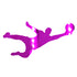 Custom-Bigs 2" & 5" - SOCCER PLAYER GOALIE  Fuchsia