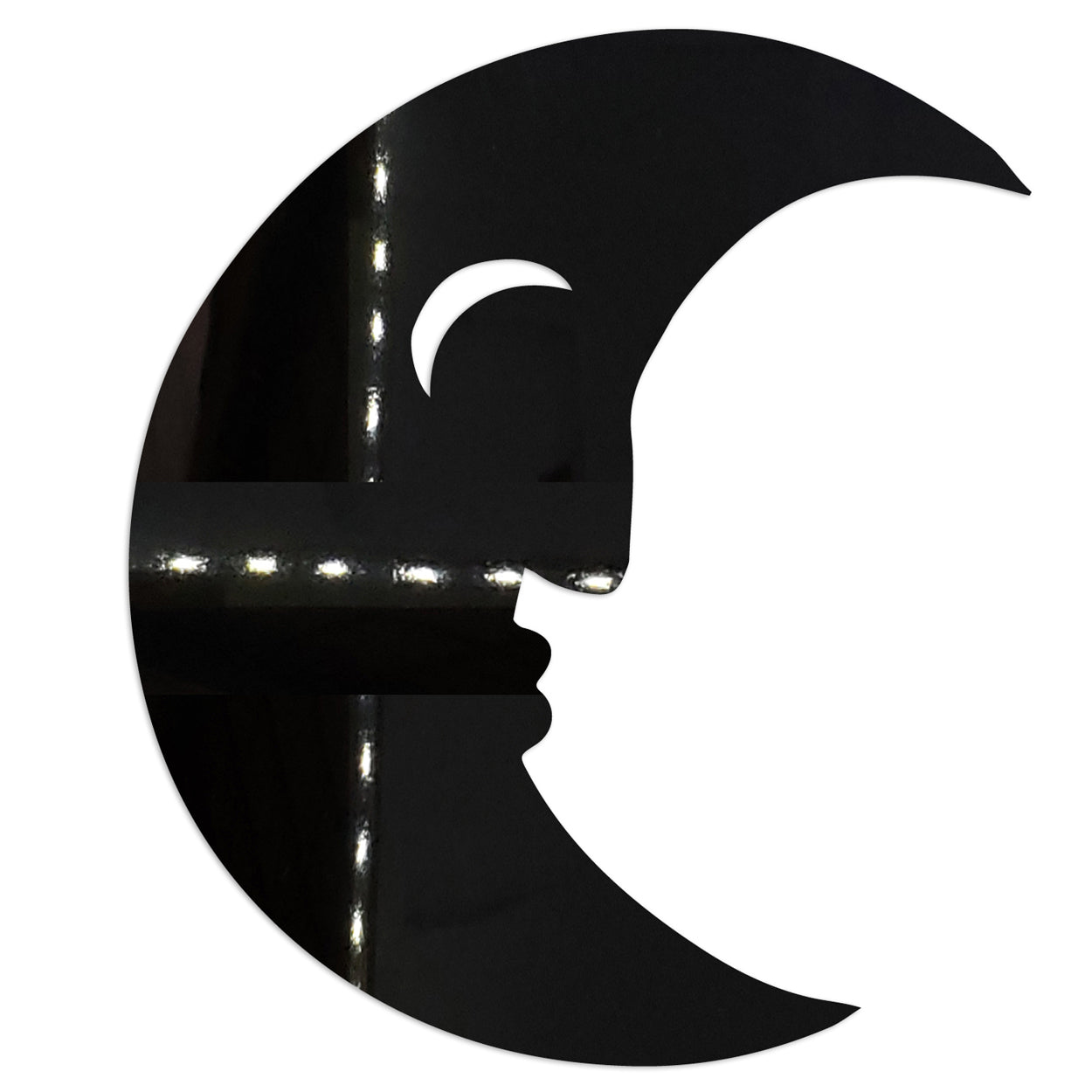 Custom-Bigs 2" & 5" - MAN ON MOON Black