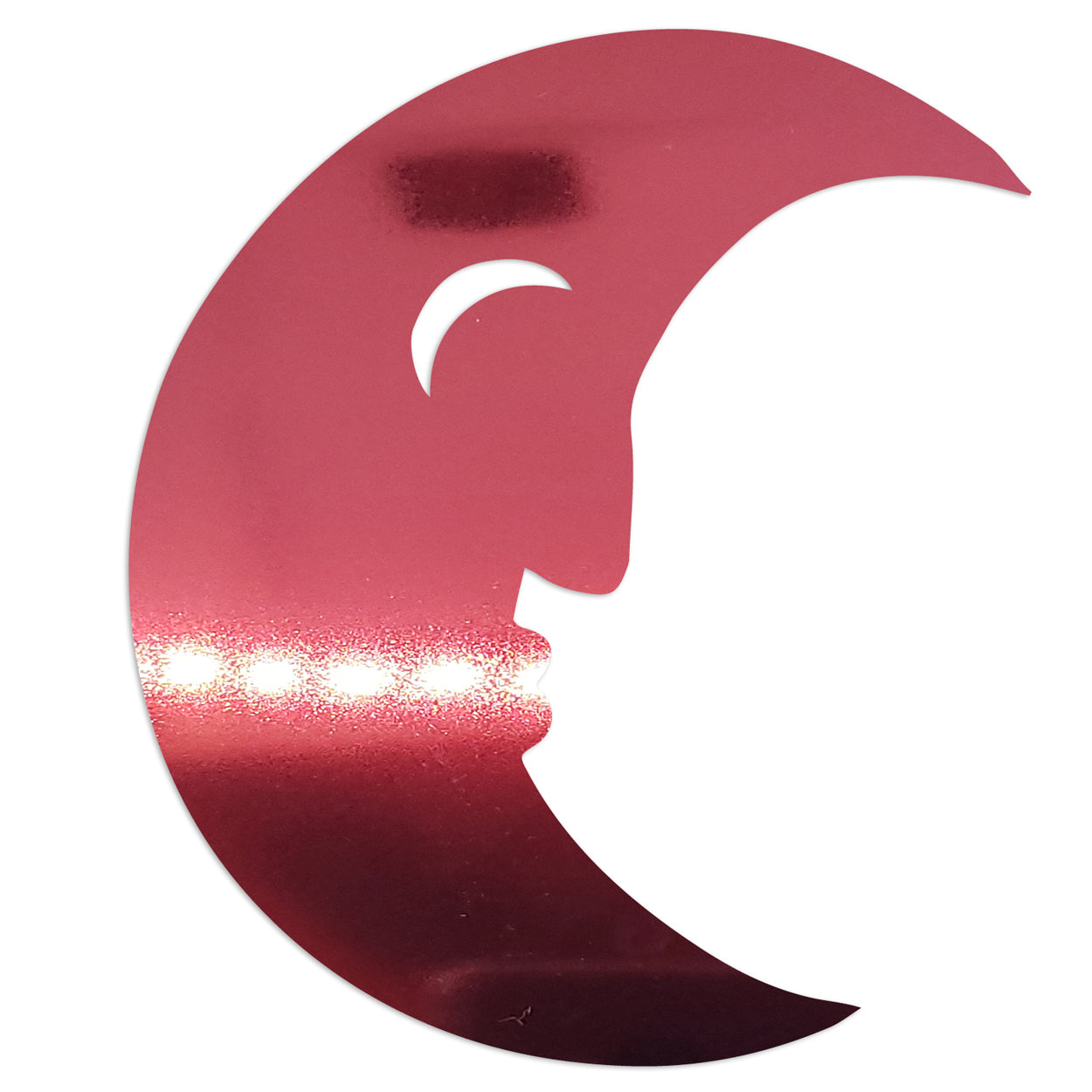 Custom-Bigs 2" & 5" - MAN ON MOON Red