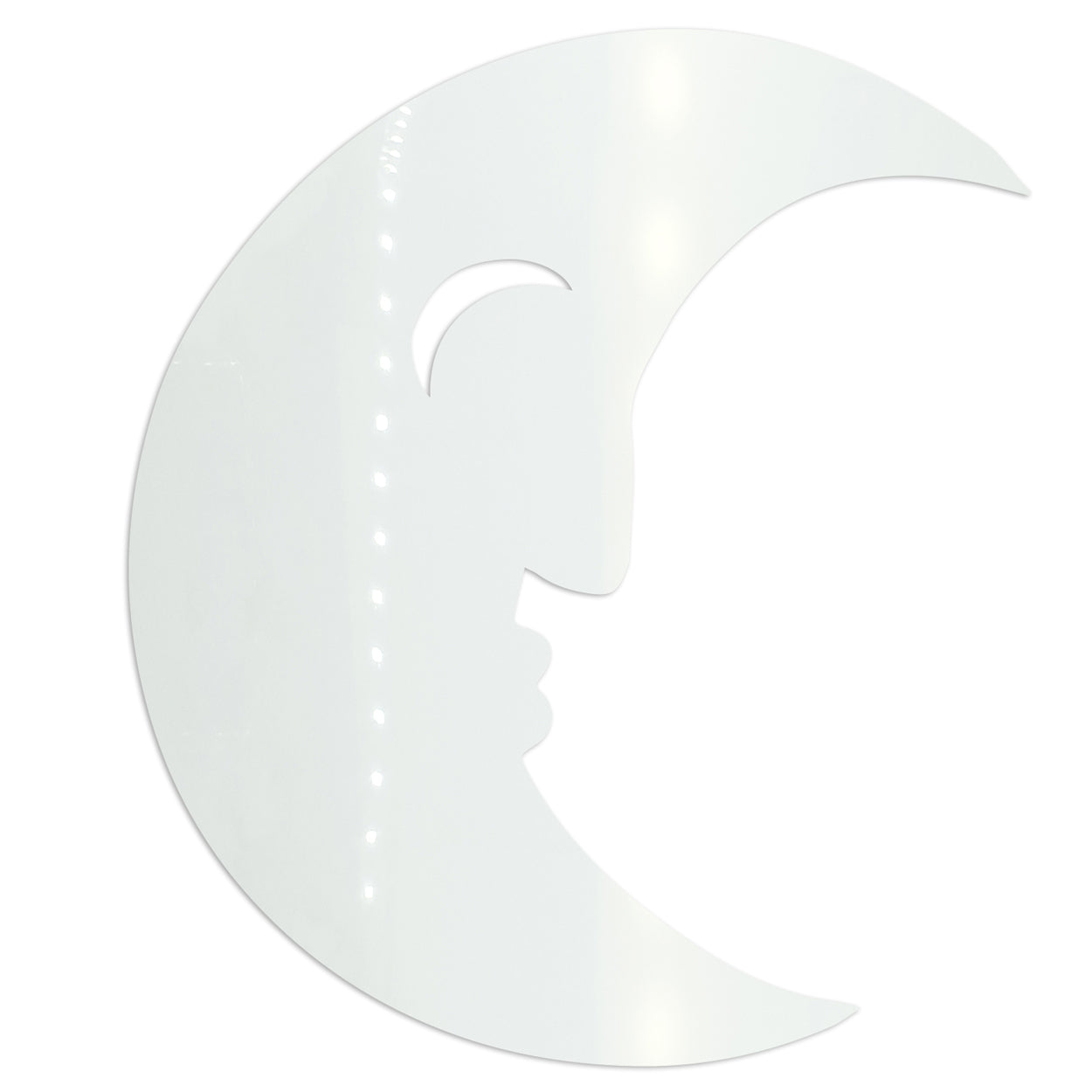 Custom-Bigs 2" & 5" - MAN ON MOON White