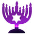 Custom-Bigs 2" & 5" - MENORAH Purple