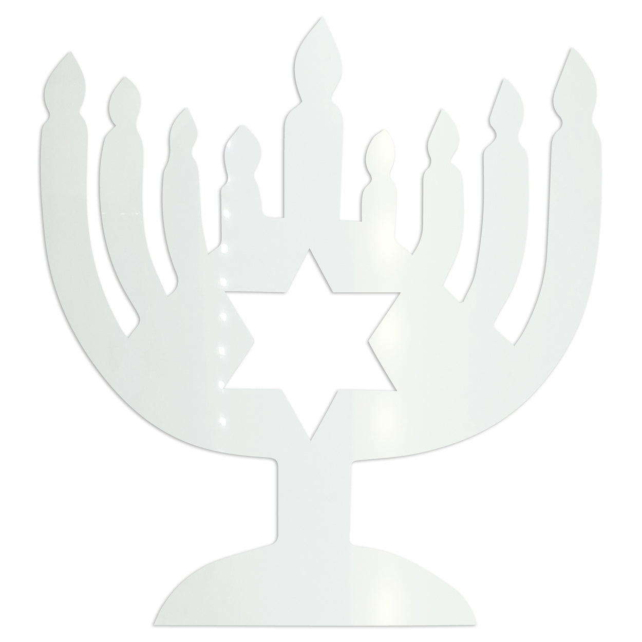 Custom-Bigs 2" & 5" - MENORAH White