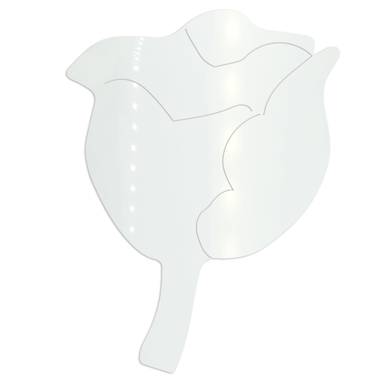 Custom-Bigs 2" & 5" - ROSE White