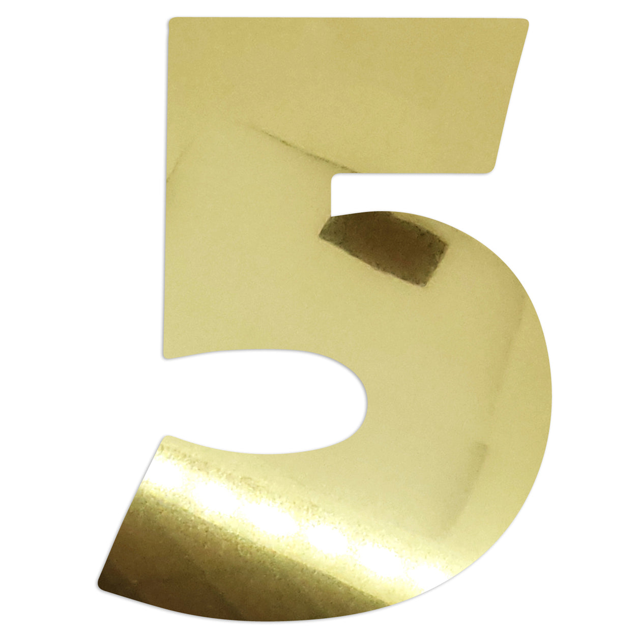 Custom-Bigs 2" & 5" - NUMBER 5 Gold