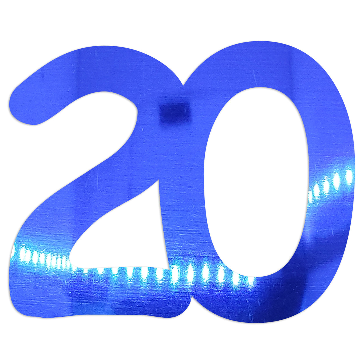 Custom-Bigs 2" & 5" - NUMBER 20 Blue Royal