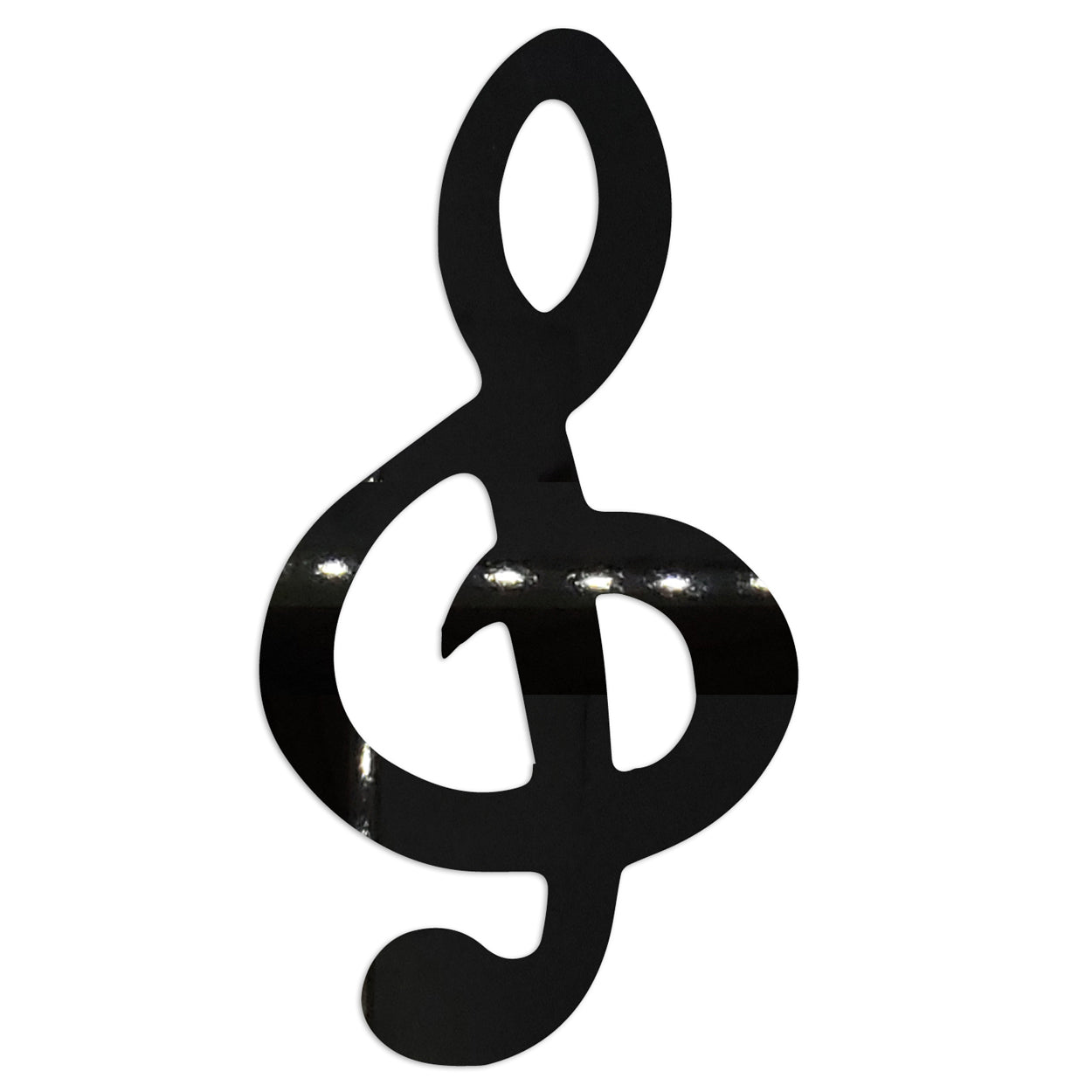 Custom-Bigs 2" & 5" - MUSIC NOTE CLEF Black