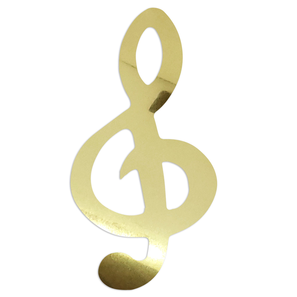Custom-Bigs 2" & 5" - MUSIC NOTE CLEF Gold