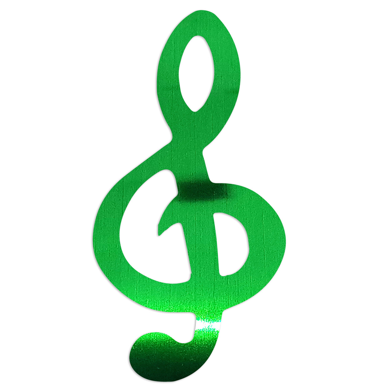 Custom-Bigs 2" & 5" - MUSIC NOTE CLEF Green
