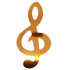 Custom-Bigs 2" & 5" - MUSIC NOTE CLEF Orange