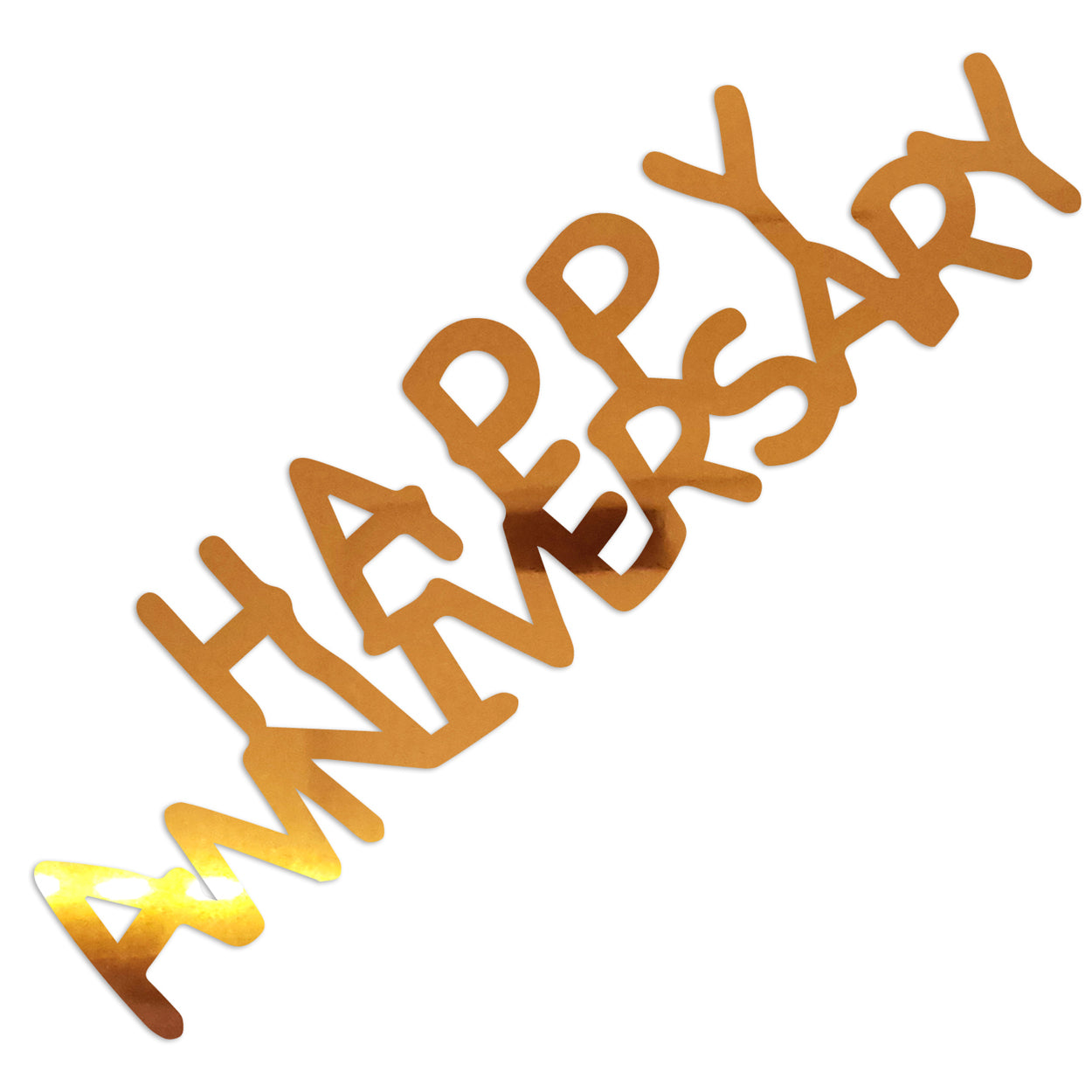 Custom-Bigs 2" & 5" - HAPPY ANNIVERSARY Orange