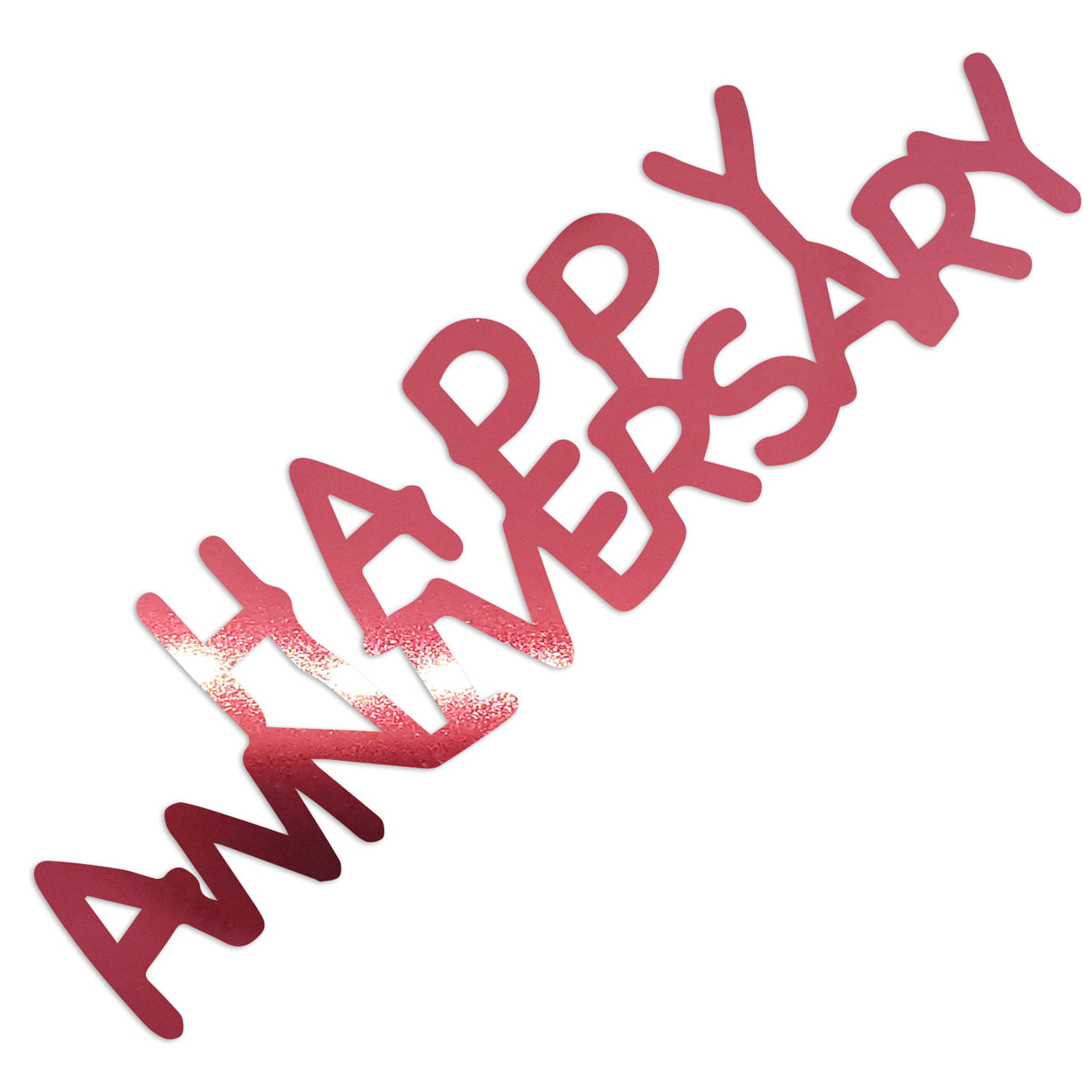 Custom-Bigs 2" & 5" - HAPPY ANNIVERSARY Red