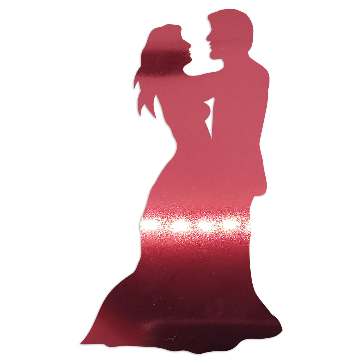 Custom-Bigs 2" & 5" - BRIDE & GROOM Red