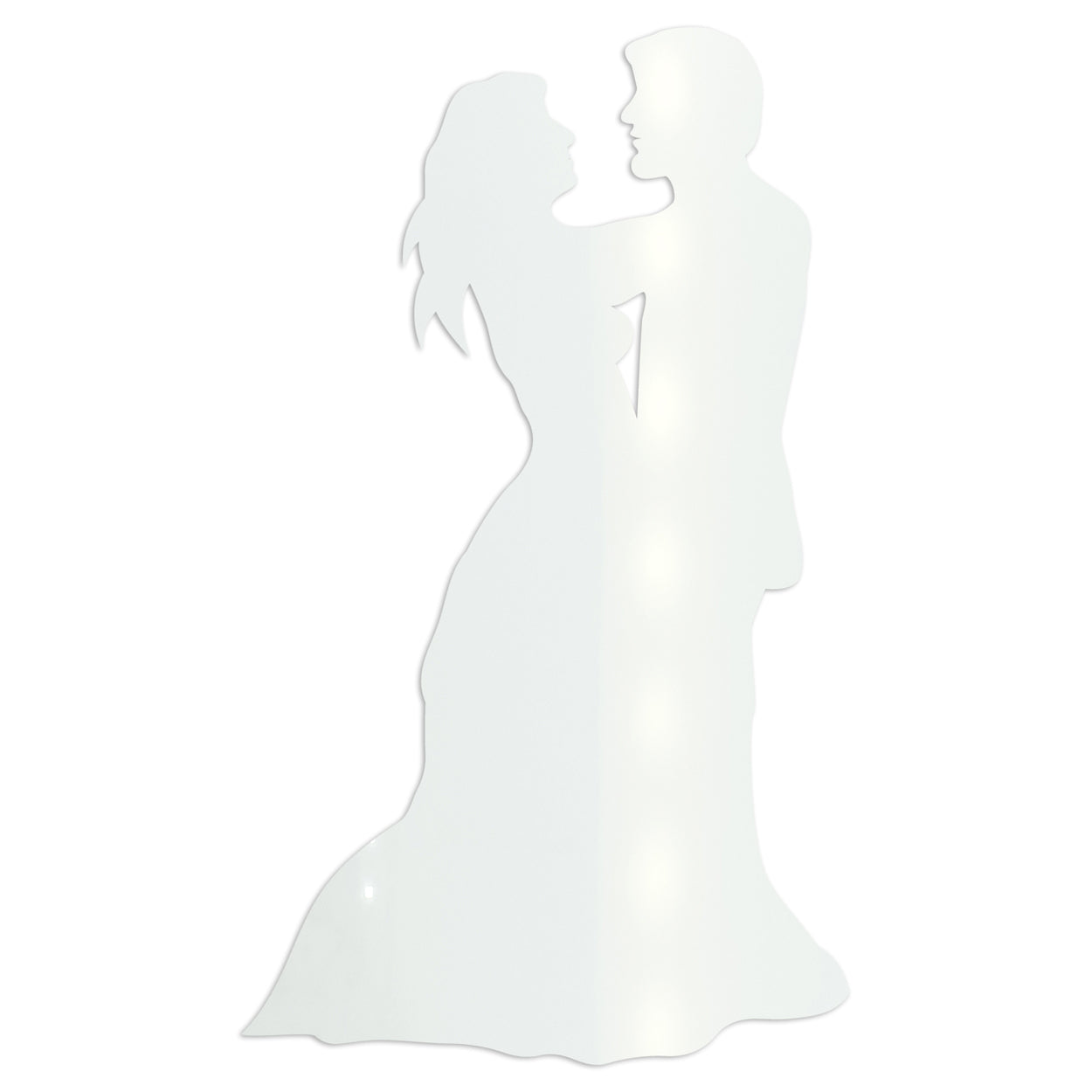 Custom-Bigs 2" & 5" - BRIDE & GROOM White