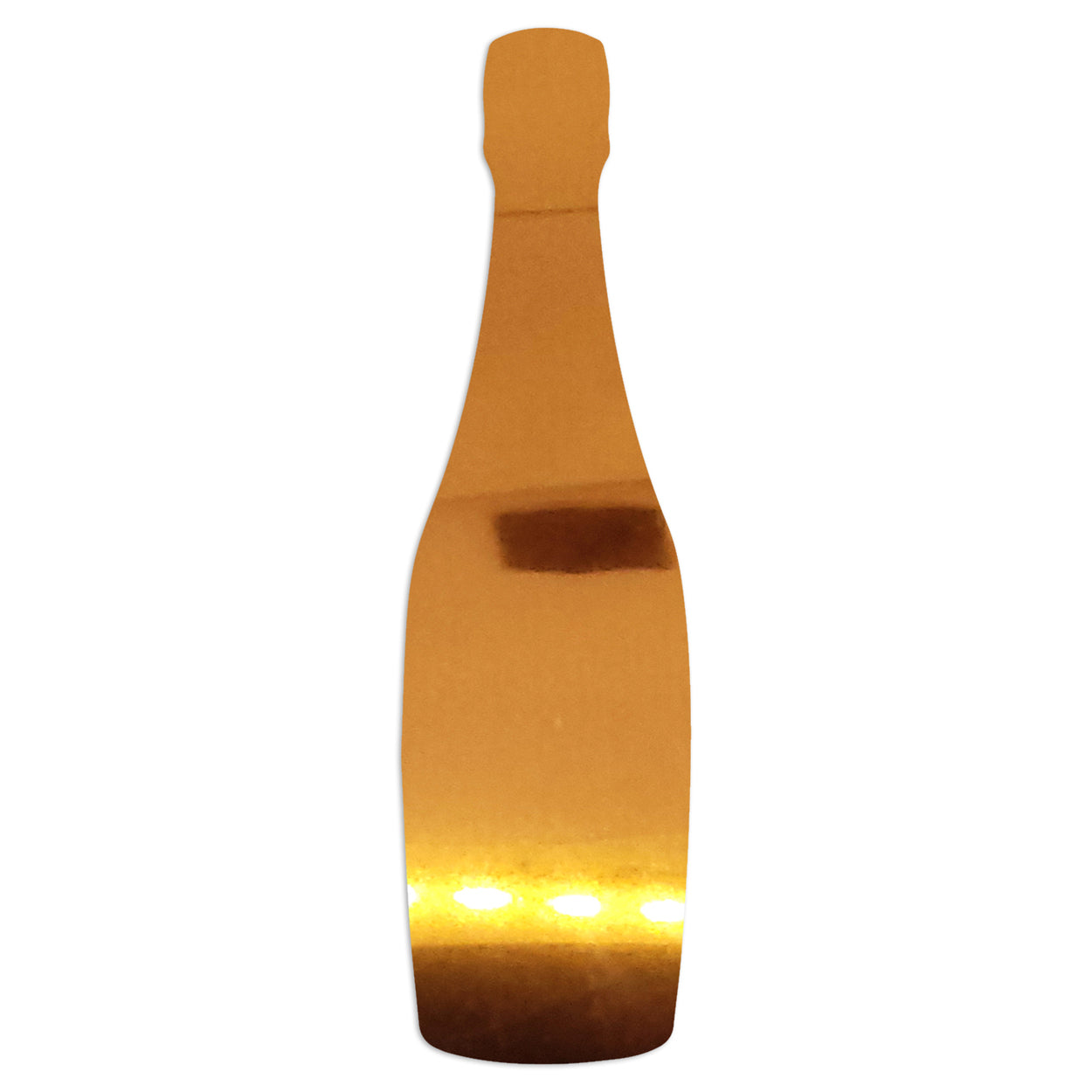 Custom-Bigs 2" & 5" - CHAMPAGNE BOTTLE Orange