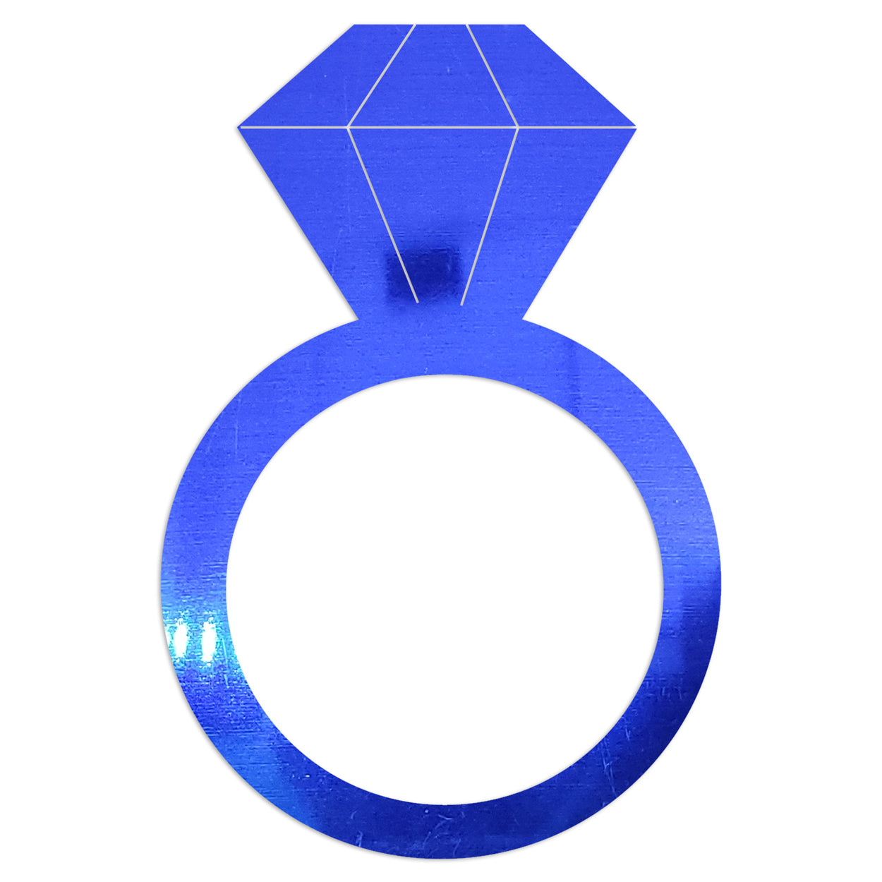 Custom-Bigs 2" & 5" - DIAMOND RING Blue Royal