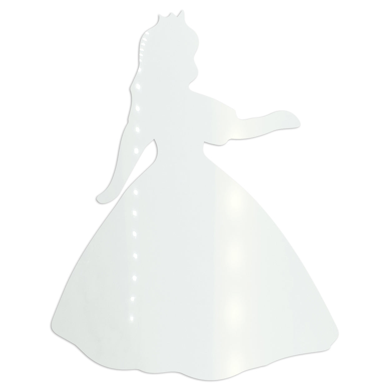 Custom-Bigs 2" & 5" - PRINCESS White