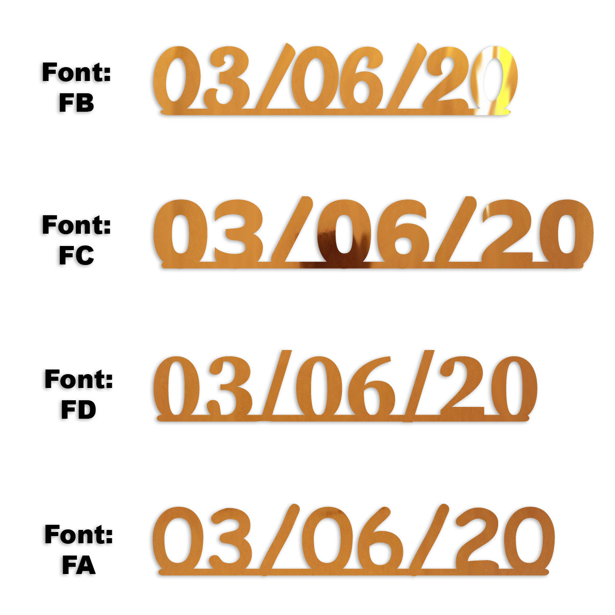 Custom-Fetti Date - 03/06/24 or 03/06/25  Orange