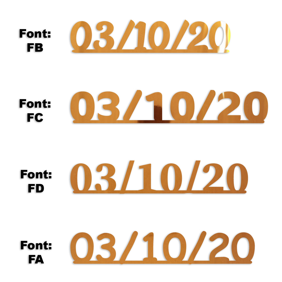 Custom-Fetti Date - 03/10/24 or 03/10/25  Orange