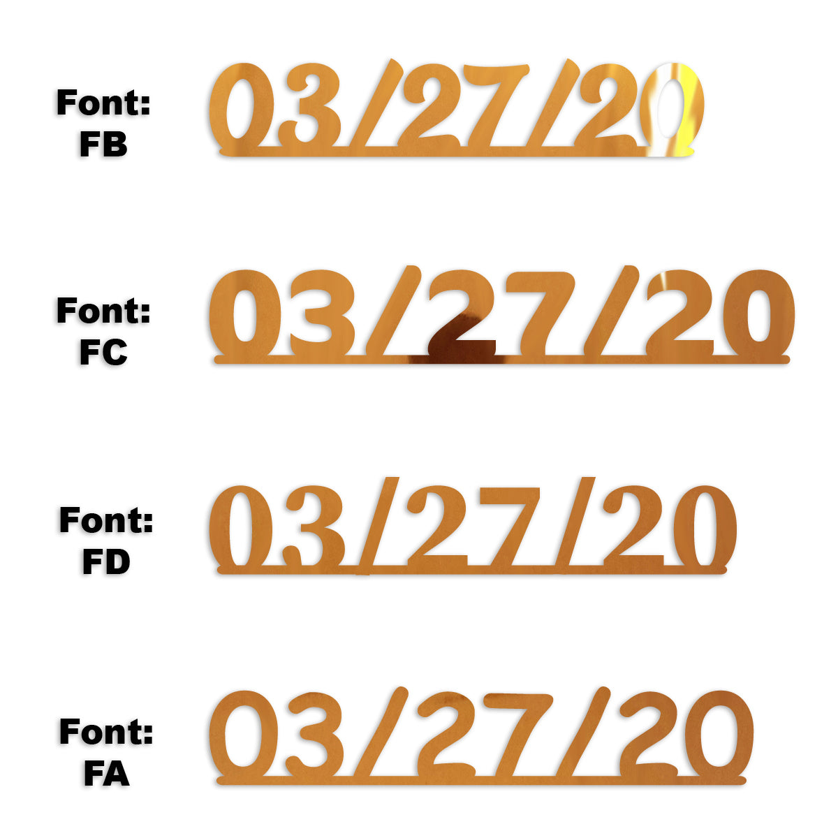 Custom-Fetti Date - 03/27/24 or 03/27/25  Orange