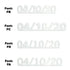 Custom-Fetti Date - 04/10/24 or 04/10/25  White