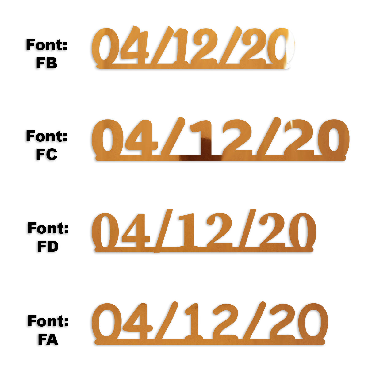 Custom-Fetti Date - 04/12/24 or 04/12/25  Orange
