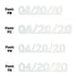 Custom-Fetti Date - 04/20/24 or 04/20/25  White