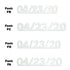 Custom-Fetti Date - 04/23/24 or 04/23/25  White