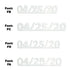 Custom-Fetti Date - 04/25/24 or 04/25/25  White
