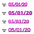 Custom-Fetti Date - 05/01/24 or 05/01/25  Fuchsia