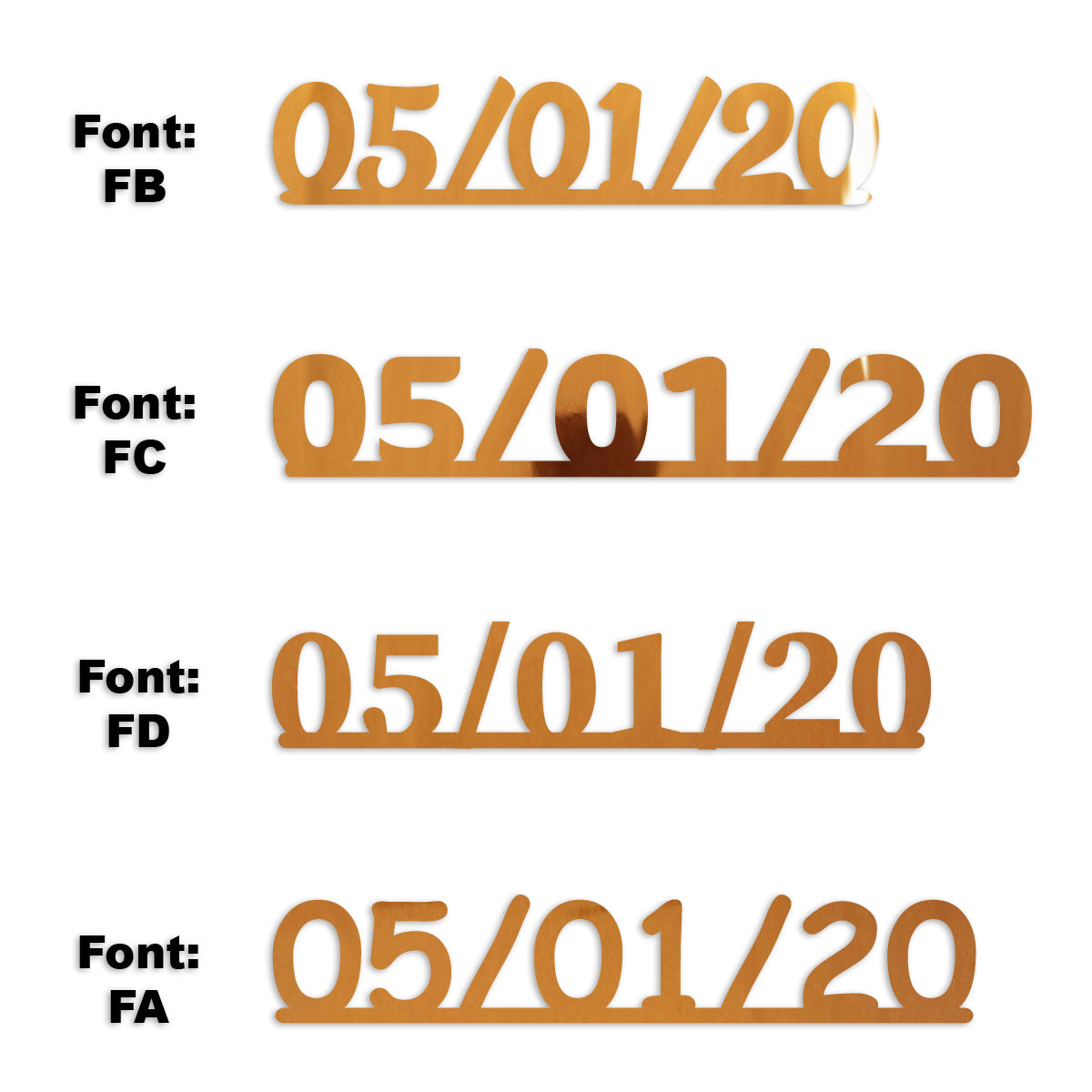 Custom-Fetti Date - 05/01/24 or 05/01/25  Orange