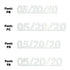 Custom-Fetti Date - 05/20/24 or 05/20/25  White