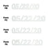 Custom-Fetti Date - 05/22/24 or 05/22/25  White