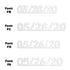 Custom-Fetti Date - 05/26/24 or 05/26/25  White