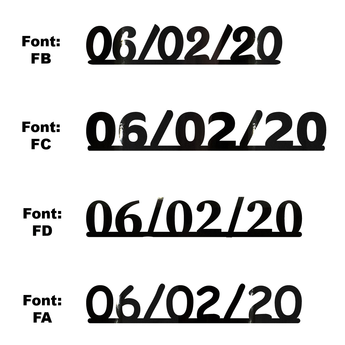 Custom-Fetti Date - 06/02/24 or 06/02/25  Black