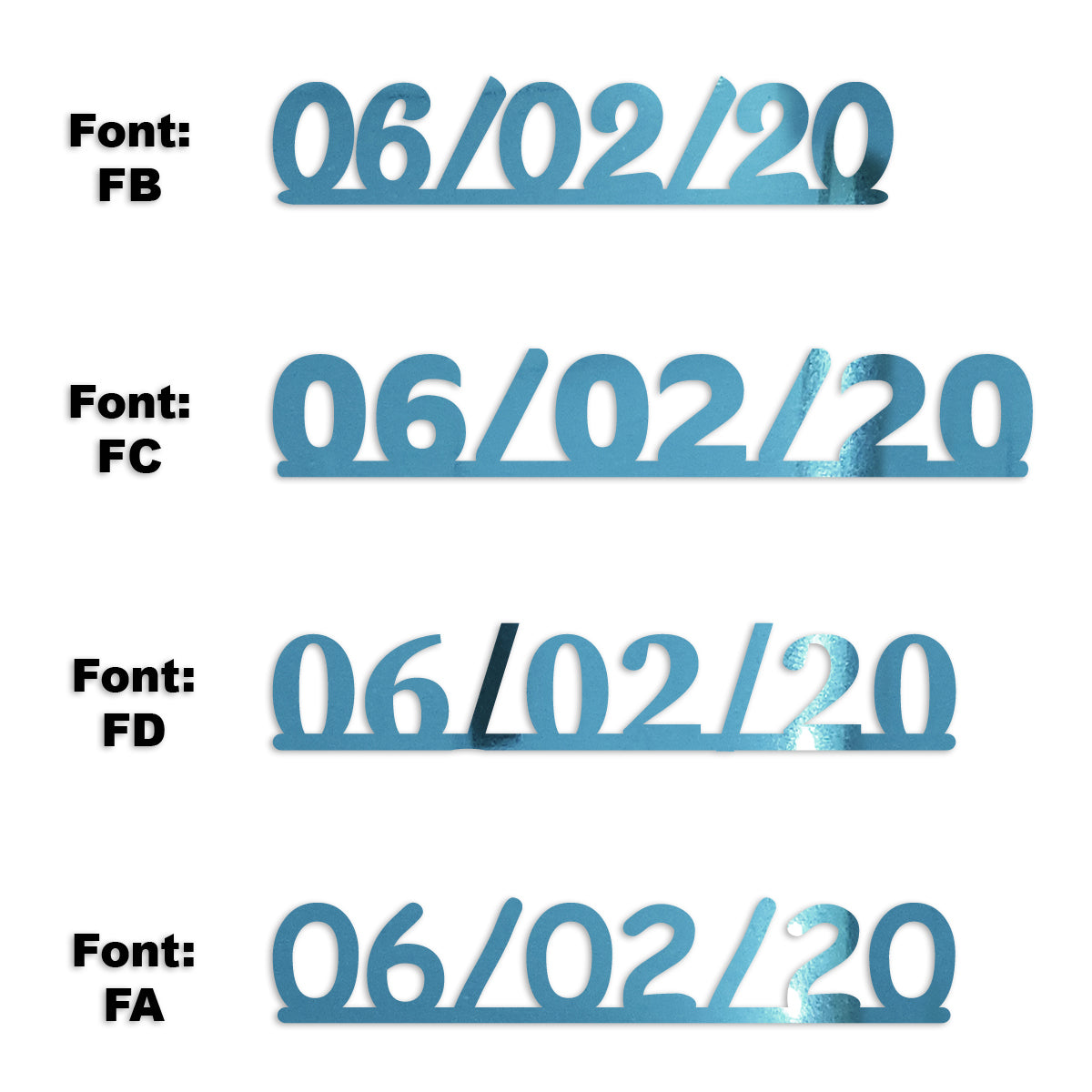 Custom-Fetti Date - 06/02/24 or 06/02/25  Blue Sky